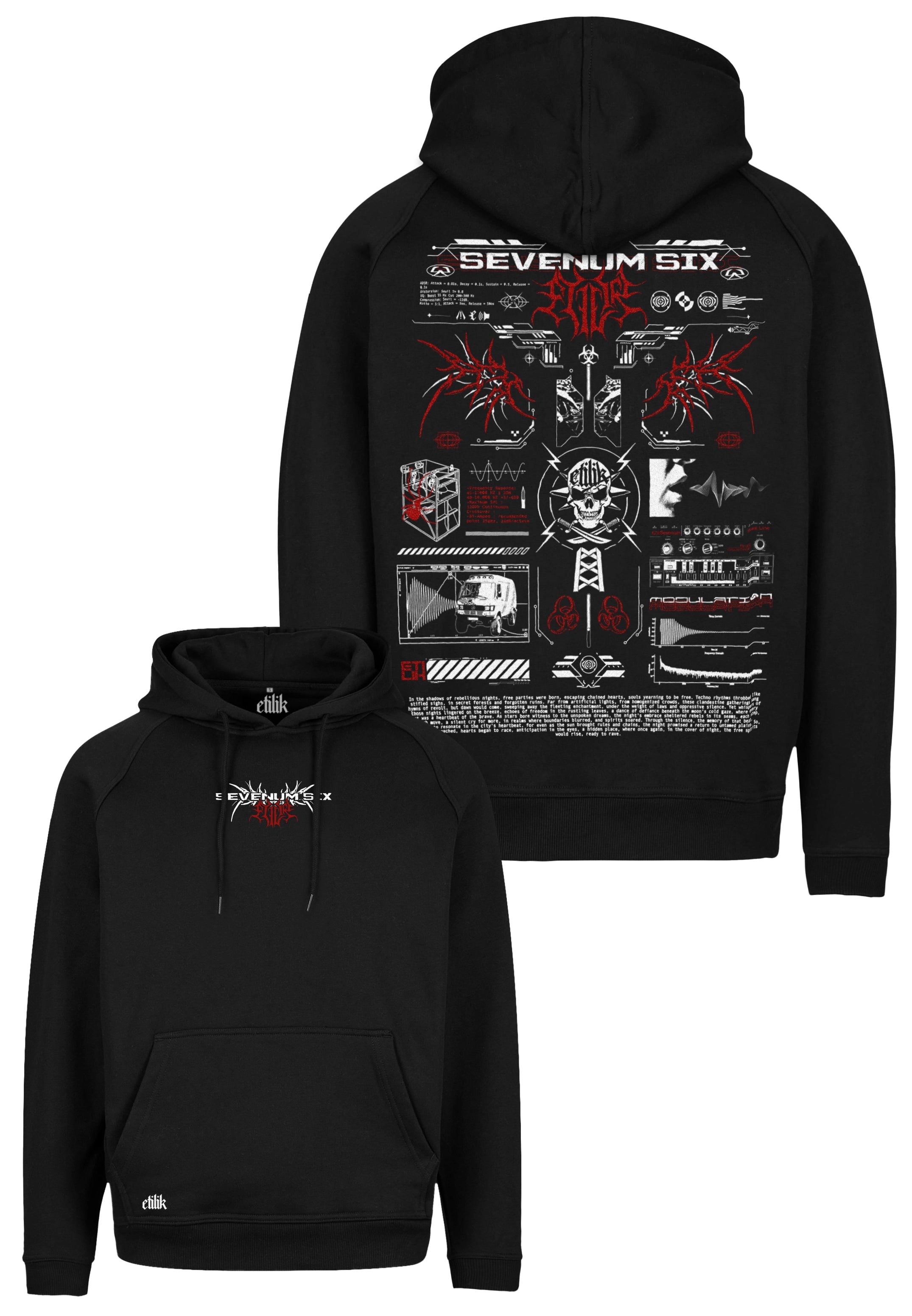 Sevenum Six x Etilik - Hoodie - Etilik Wear 