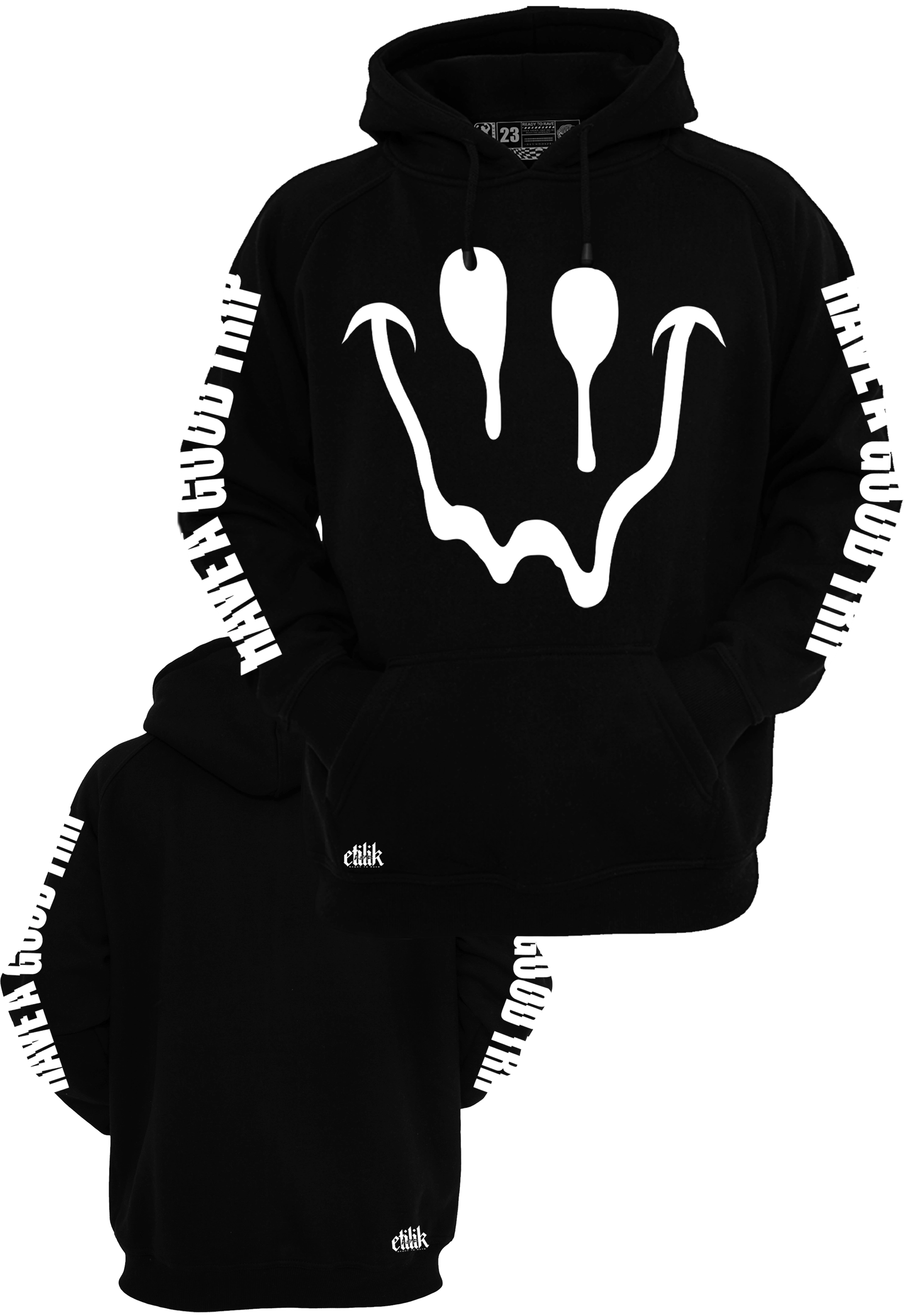 HAGT Black - Hoodie - Etilik Wear 